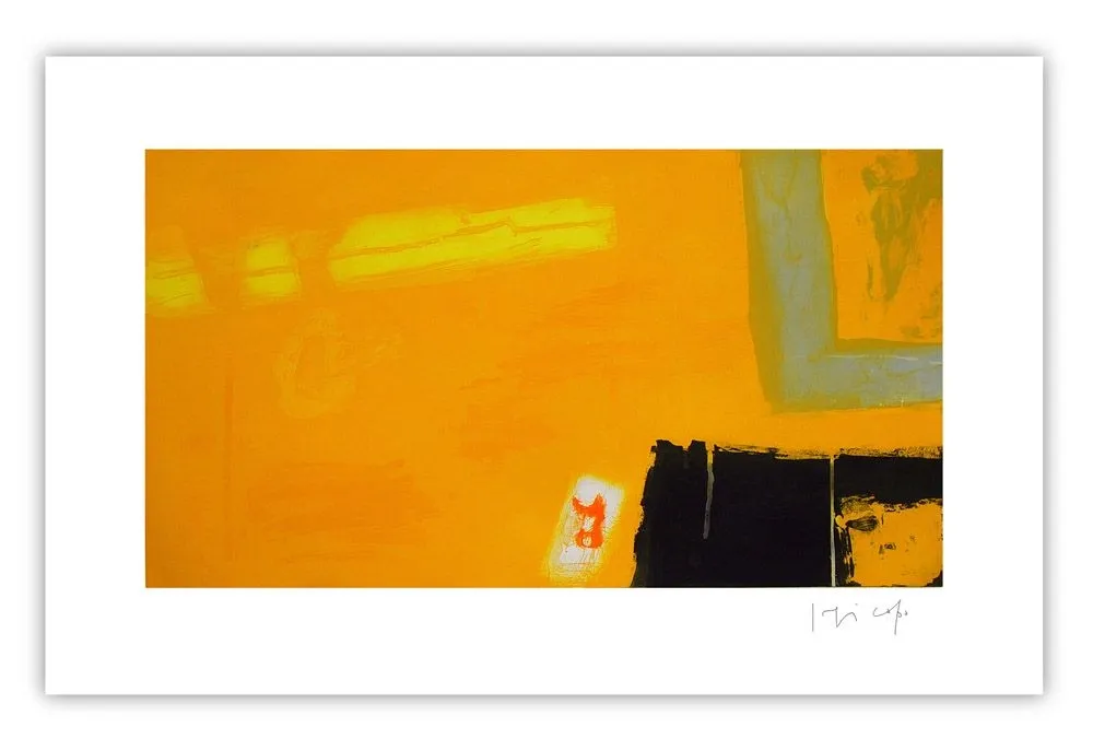 版画 Capa - Reflejo amarillo (S.G.)