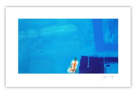 版画 Capa - Reflejo azul