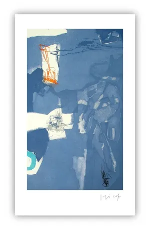 版画 Capa - Vertical blue