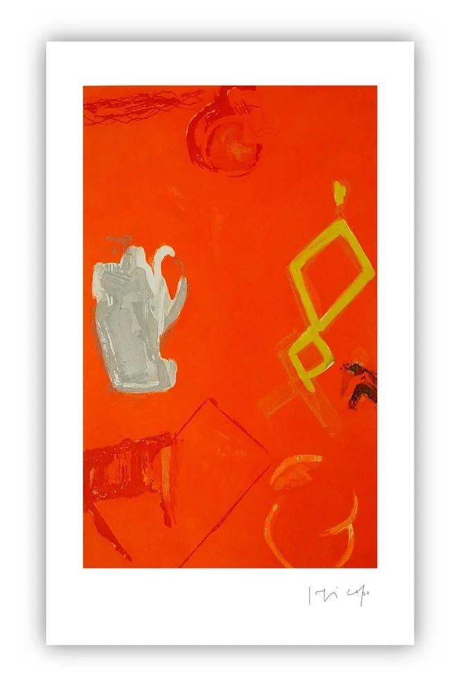 版画 Capa - Vertical red