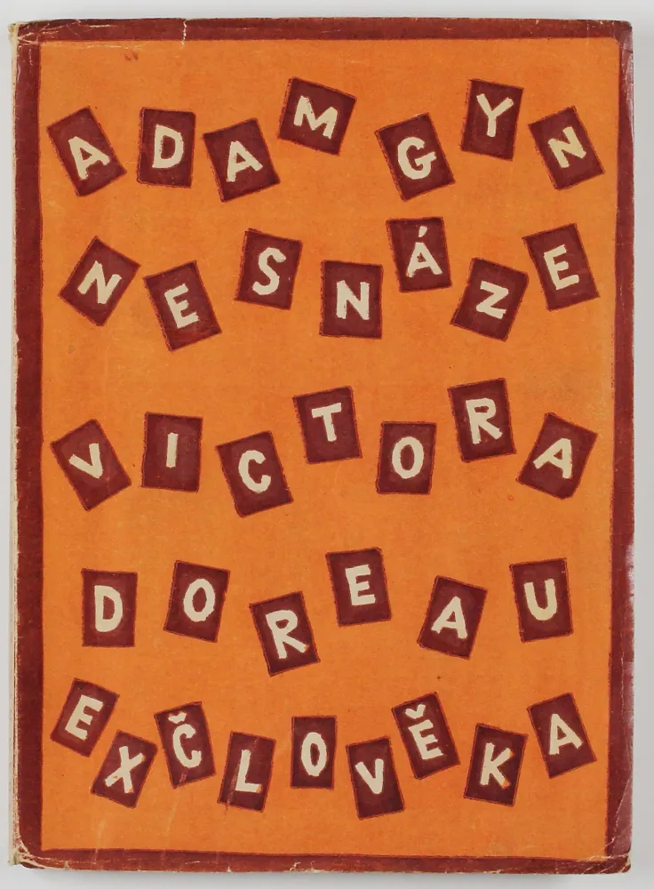 油毡版画 Capek - Nesnáze Victora Doreau Exčlověka