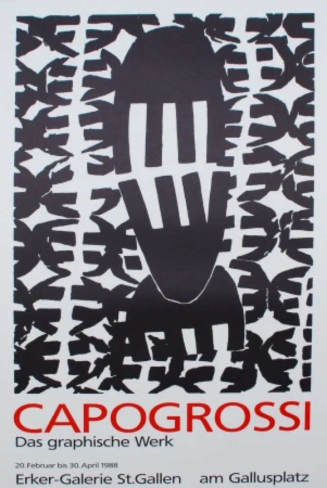 石版画 Capogrossi - CAPOGROSSI - Das graphische Werk