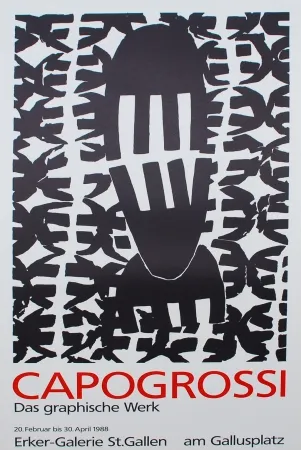 石版画 Capogrossi - CAPOGROSSI - Das graphische Werk