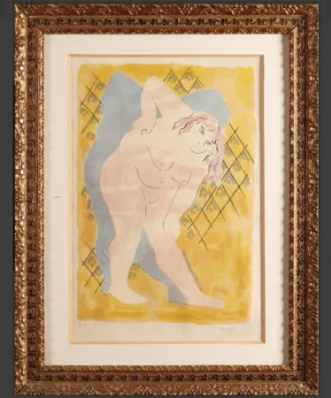 石版画 Capogrossi - Donne