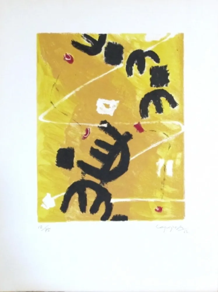 石版画 Capogrossi - Mourlot-Paris