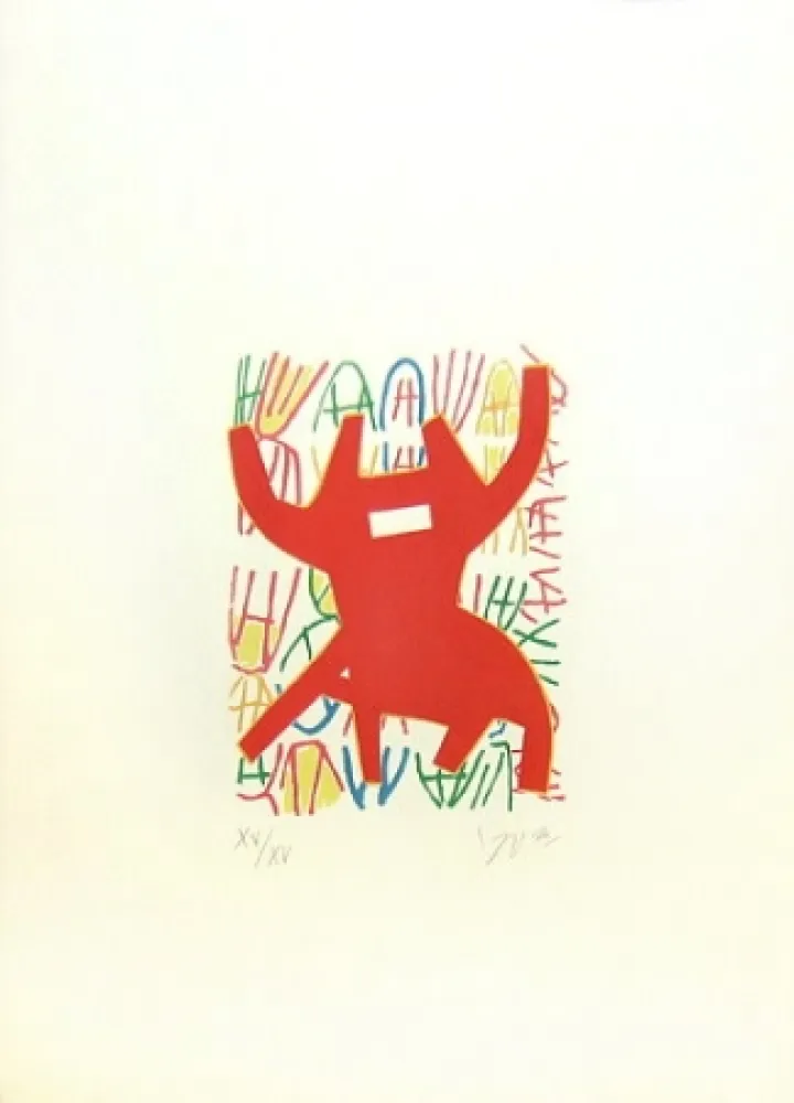 石版画 Capogrossi - Opale (10)