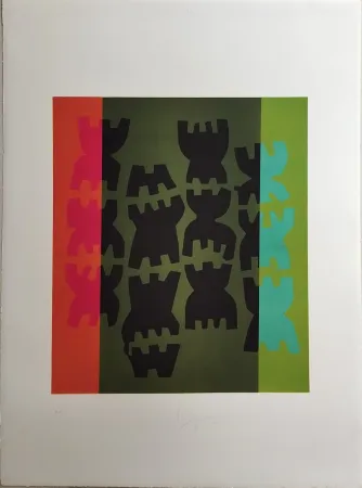 石版画 Capogrossi - Quarzo 10