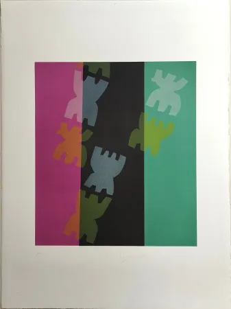 石版画 Capogrossi - Quarzo 2