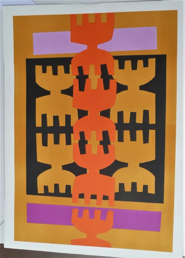 石版画 Capogrossi - Quarzo 4