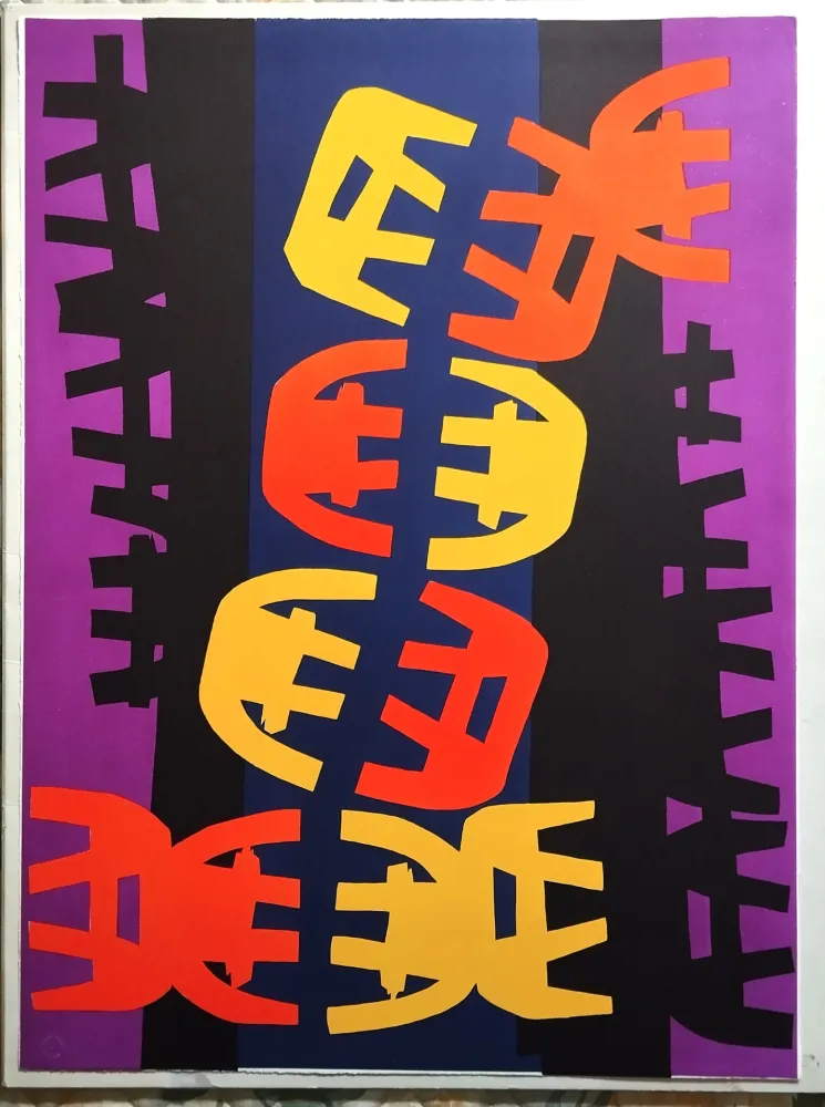 石版画 Capogrossi - Quarzo 6