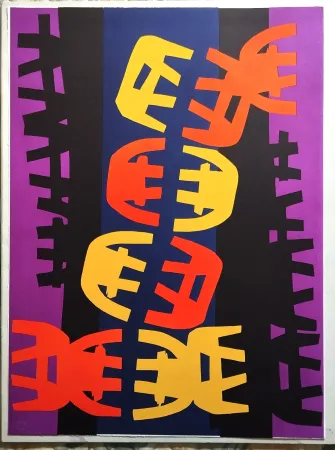 石版画 Capogrossi - Quarzo 6