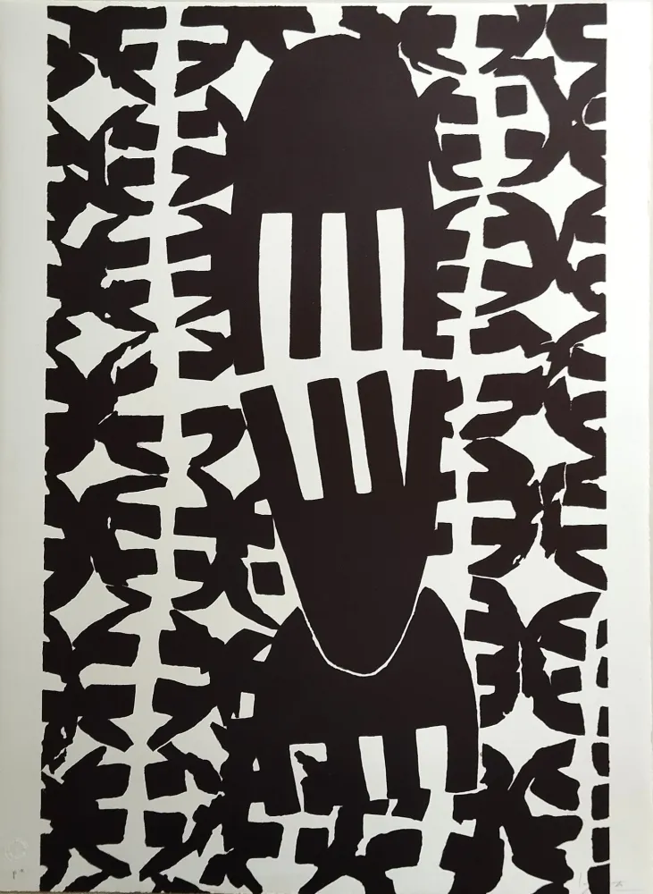 石版画 Capogrossi - Quarzo 7