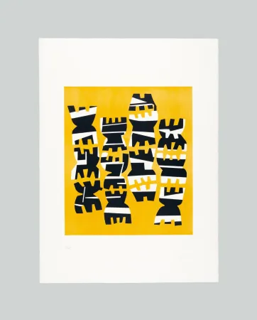 石版画 Capogrossi - Quarzo 8