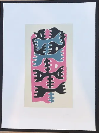 石版画 Capogrossi - Quarzo 9