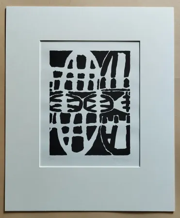 石版画 Capogrossi - Senza titolo