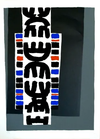 丝网印刷 Capogrossi - Serigraphie