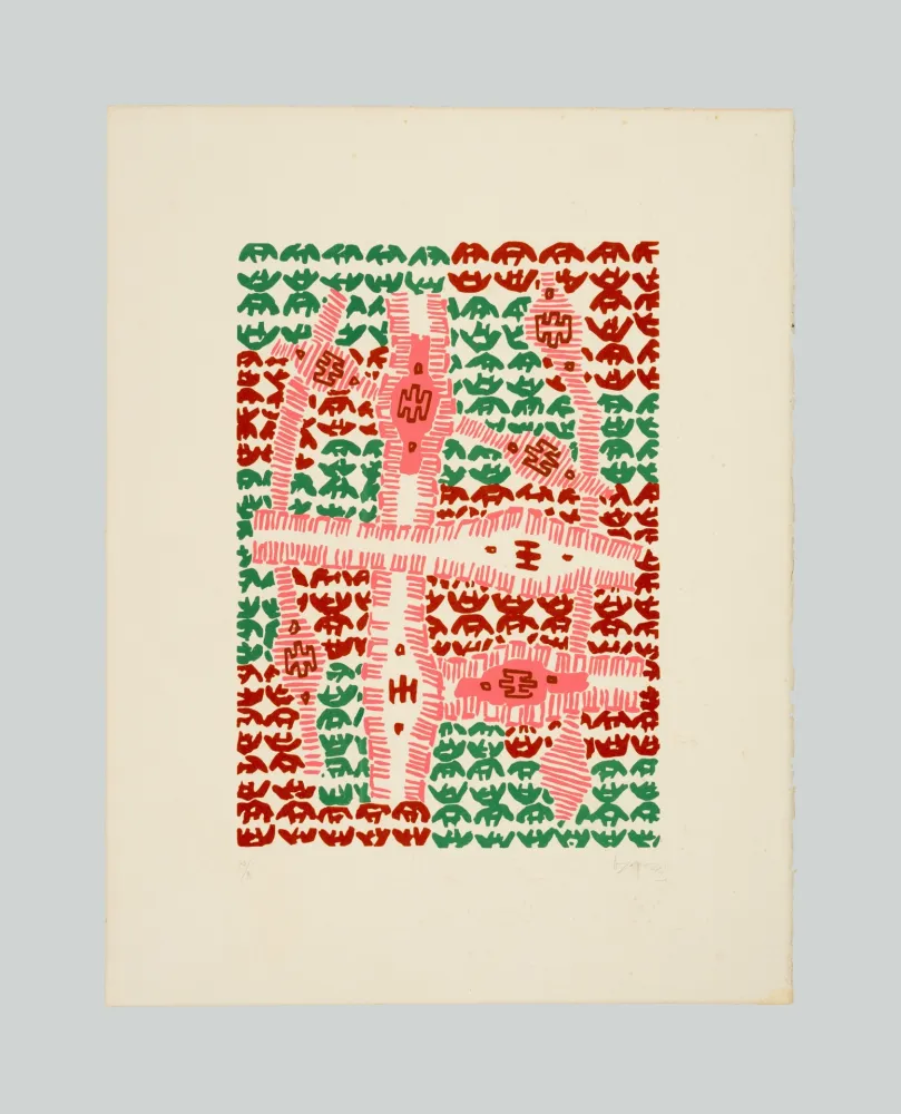 石版画 Capogrossi - Superficie