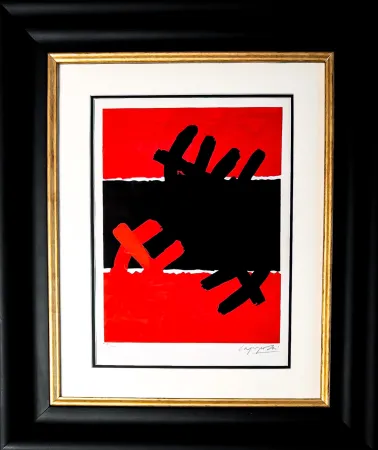 石版画 Capogrossi - Untitled
