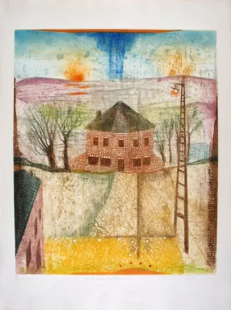 蚀刻飞尘法 Carcan - A l'angle du chemin