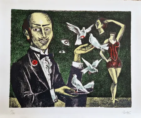 石版画 Carletti - Illusionista