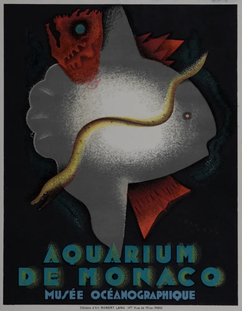 无技术 Carlu - Aquarium de Monaco, 1928