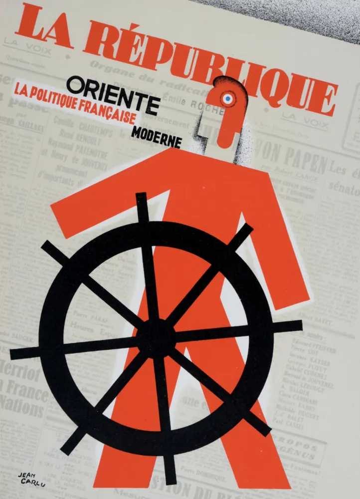 石版画 Carlu - La République, 1928