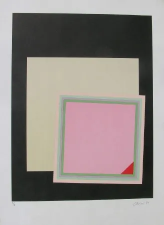 石版画 Carmi - Eva in terra 1