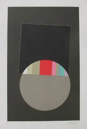 石版画 Carmi - Eva in terra 4