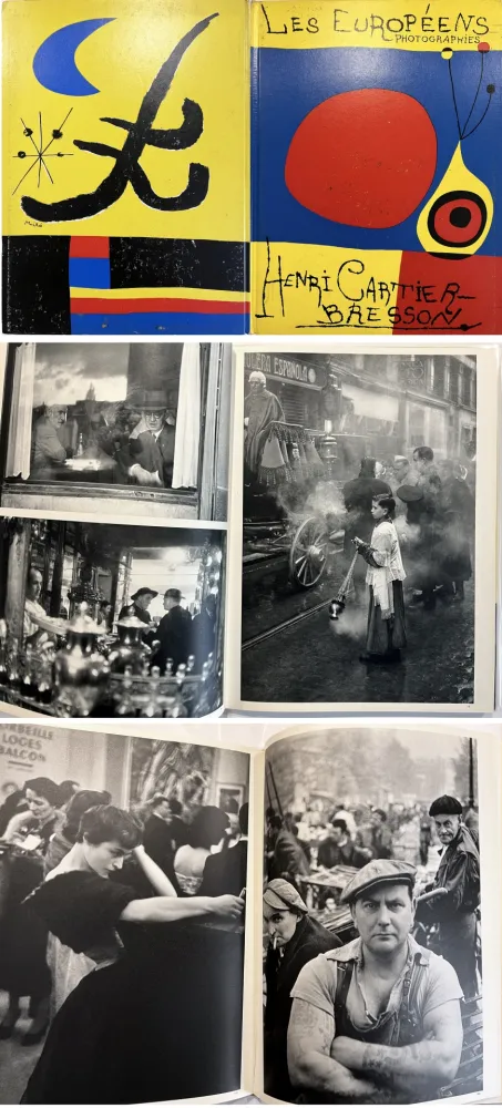 插图书 Cartier Bresson - LES EUROPÉENS. Photographies (Éditions Verve, 1955)