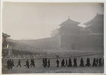摄影 Cartier Bresson - New Army Day Parade in Forbidden City