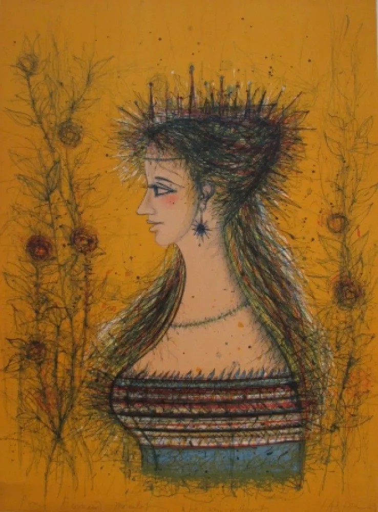 石版画 Carzou - Galerie David et Garnier (before lettering)