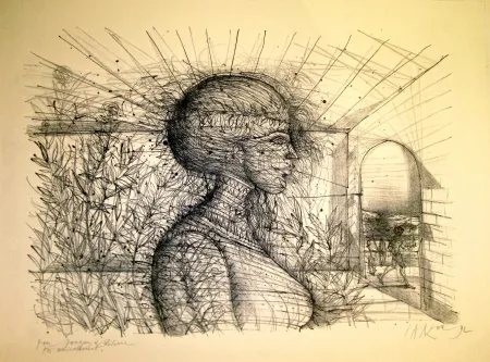 石版画 Carzou - Untitled