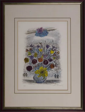 石版画 Cascella - A Scilla