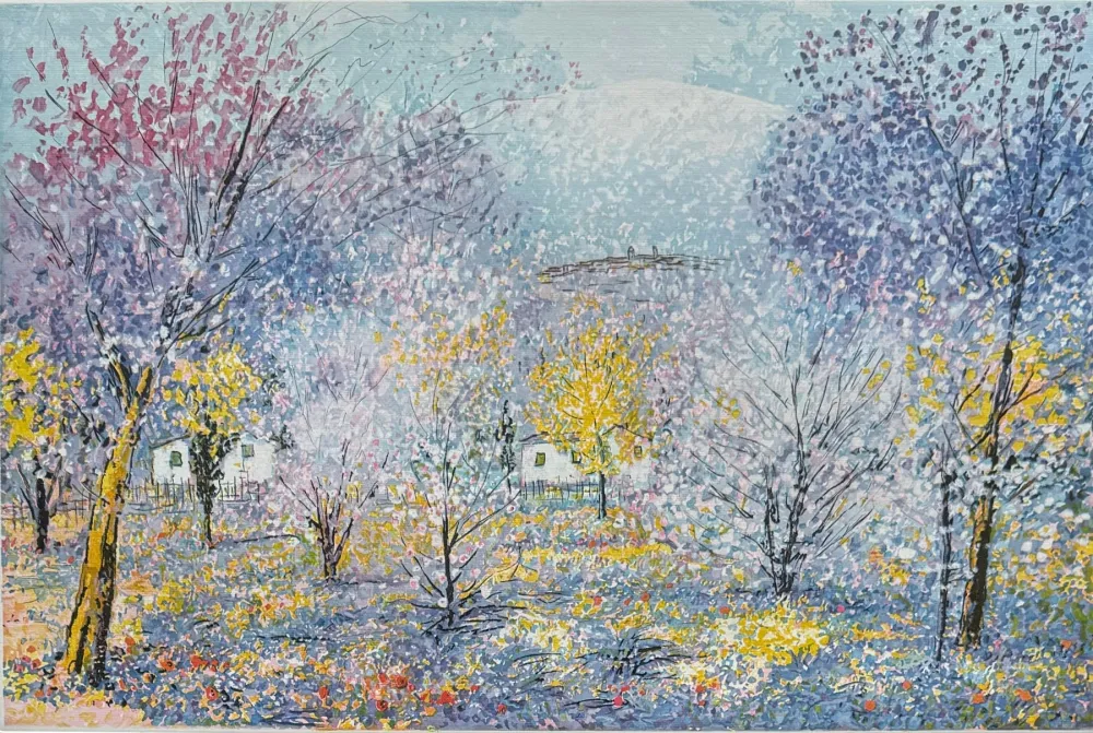 丝网印刷 Cascella - Candida primavera