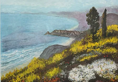 蚀刻版画 Cascella - Costa dell'adriatico