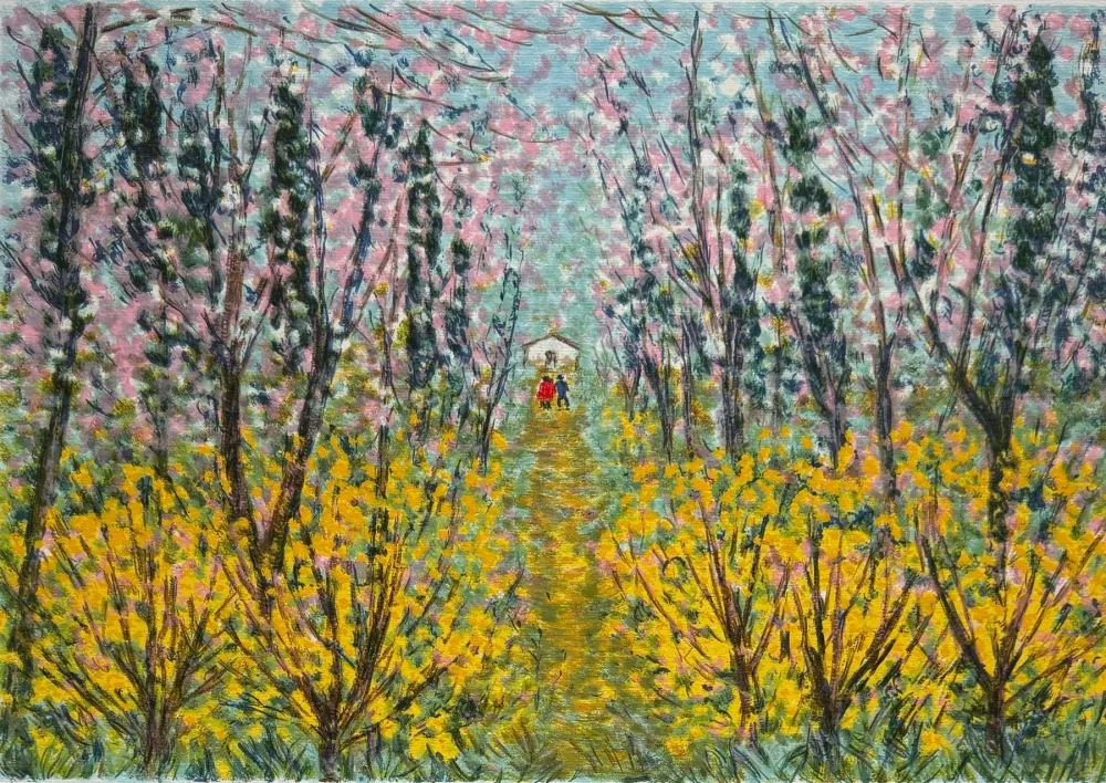 丝网印刷 Cascella - Ginestre