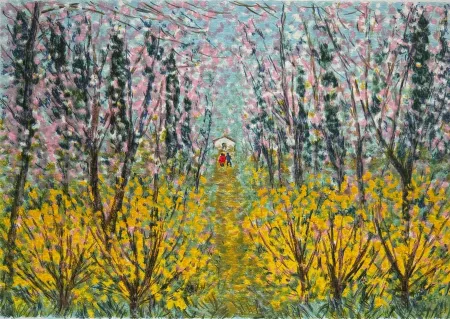 丝网印刷 Cascella - Ginestre