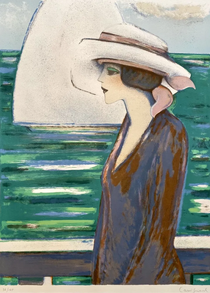 石版画 Cassigneul  - Au Fil de L'eau