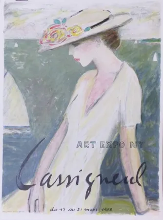 石版画 Cassigneul  - Le bonheur entrevu