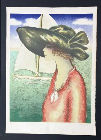 石版画 Cassigneul  -  Le Vollier