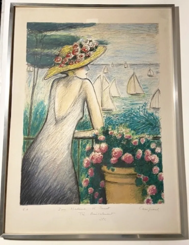 石版画 Cassigneul  - Les Voiles