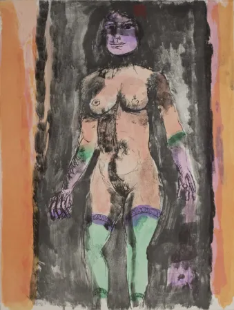 石版画 Cassinari - Leggenda indiana