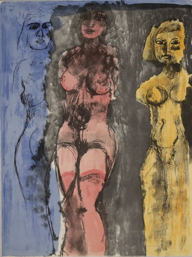 石版画 Cassinari - Leggenda indiana