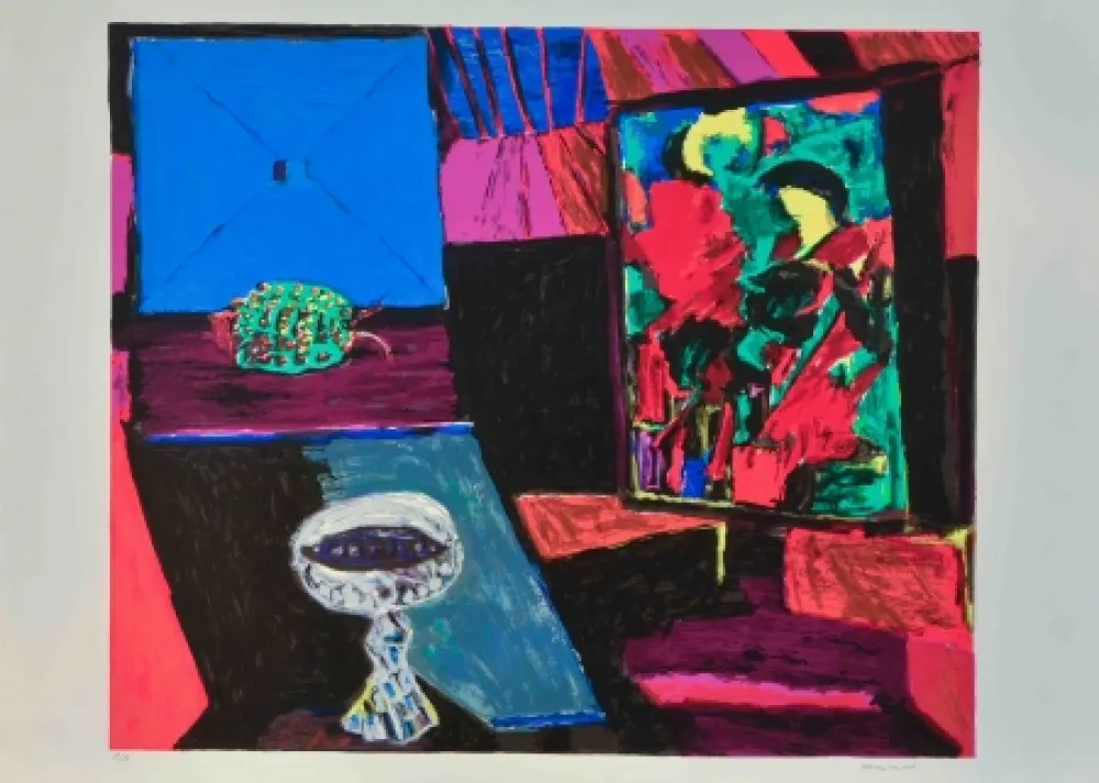 丝网印刷 Cassinari - Senza titolo