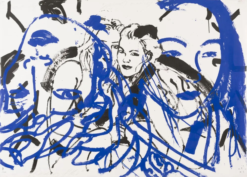 石版画 Castelli - Revolving Litho