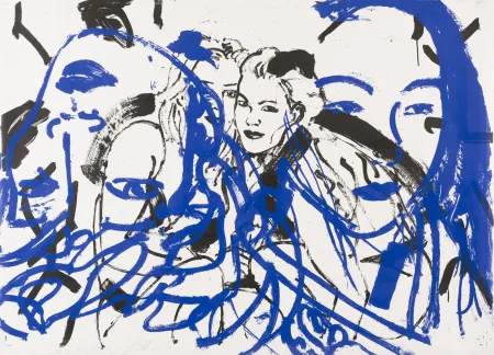 石版画 Castelli - Revolving Litho