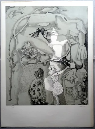 石版画 Castillo - A.L. Galería Joan Prats