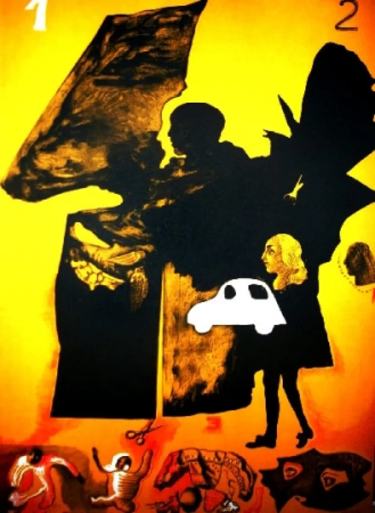 石版画 Castillo - Barcelona I