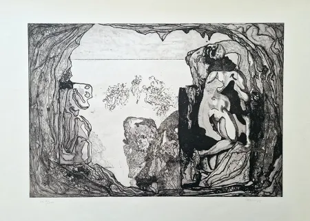 蚀刻飞尘法 Castillo - Omaggio a Michelangelo