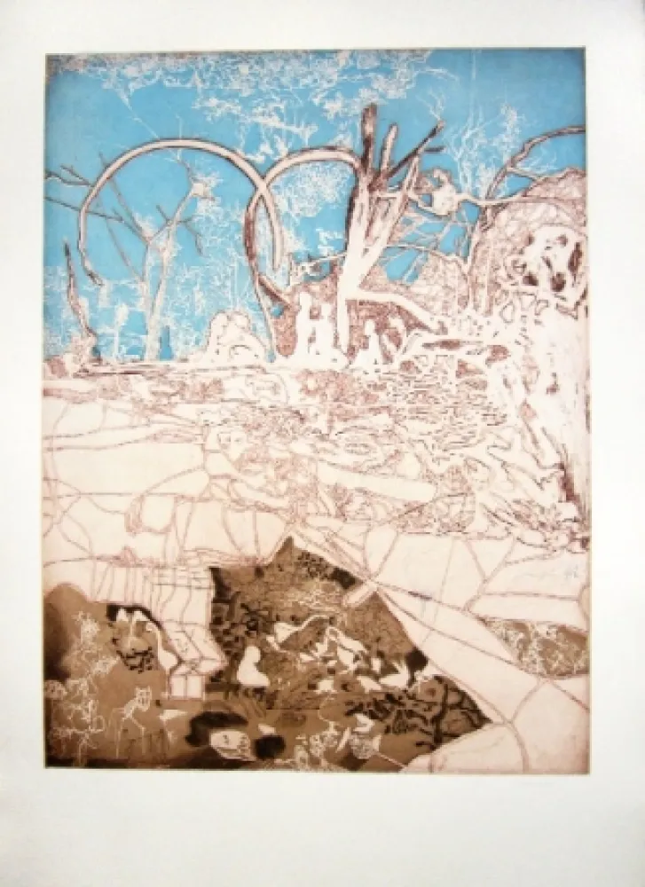 蚀刻飞尘法 Castillo - Tiergarten